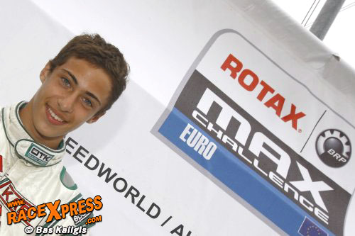 Europees kampioen Joël Affolter racet met Sodikart bij Van der Pol Kartracing